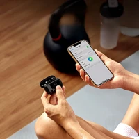 Bezvadu austiņas Ugreen WS106 HiTune T3 Aktīvās trokšņu slāpēšanas austiņas melnas