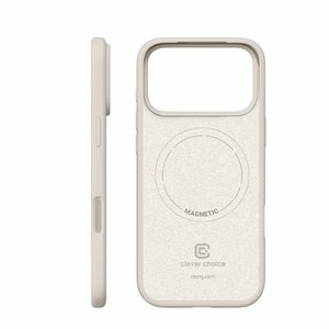 Crong Color Cover Magnetic MagSafe vāciņš ierīcei iPhone 17 Pro Max, akmens bēšs