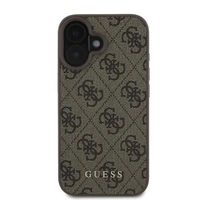 Guess 4G Classic viedtālruņa apvalks iPhone 16 - brūns