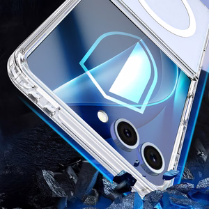 3mk Armor MagCase для Samsung Galaxy Z Flip 7 - прозрачный