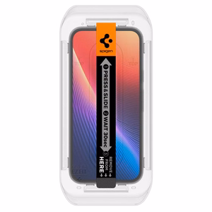 Spigen Glas.TR "Ez Fit" rūdītā stikla komplekts (2 gab.) Google Pixel 9A - caurspīdīgs