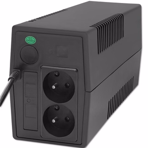 Qoltec 53774 nepārtrauktas barošanas avots (UPS) Line-Interactive 1 kVA 600 W 1 AC ligzda