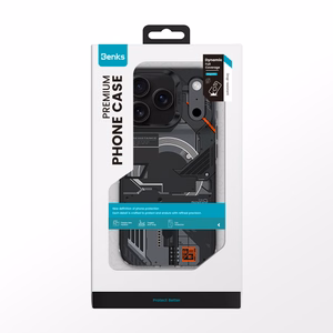 Benks Dynamic Magnetic Mecha Чехол (D070) для Iphone 17 Pro Max чёрный (Camera Control Button)