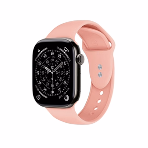 Crong Liquid siksniņa Apple Watch 38 / 40 / 41 / 42 mm, laša rozā