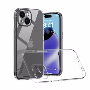 Clear Case for iPhone 15 Plus Transparent