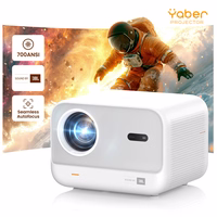 Yaber L2s LCD FullHD 1080p Multimedia Projector with JBL Speakers - Balts