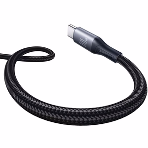 Joyroom S-A28 Flash sērijas 60W USB-C - USB-C kabelis 1 m - melns