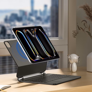 Dux Ducis MK Series vāciņš ar Bluetooth tastatūru iPad Pro 11" 2024 - melns