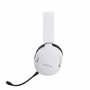 Trust GXT 491W FAYZO vadu un bezvadu spēļu austiņas USB Type-C Bluetooth melns, balts