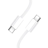 BWOO Kabelis USB-C - USB-C 1m 60W iPhone 15 BO-X284 balts