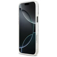 Karl Lagerfeld IML Choupette Sketch Logo Magnētiskais viedtālruņa apvalks iPhone 17 Pro Max - caurspīdīgs