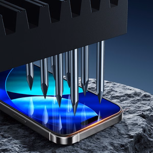 Rock Aizsargstikls HD Pilnīga pārklājuma Antistatiskā Iphone 17
