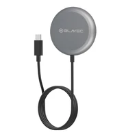 Blavec indukcijas lādētājs BQI-03 Qi2 15W magnētisks Magsafe (BQI03-QI2MB) melns