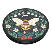 Popsockets 2 Bee Boho telefona turetajs un stativs - melns