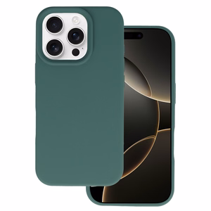 Tel Protect silikona viedtālruņa apvalks Iphone 16 Pro tumši zaļš