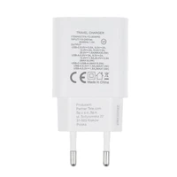 FORCELL F-ENERGY TFK-TC-30WPD ceļojuma lādētājs Type C + USB A PD QC4.0 3A 30W balts