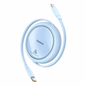 USB kabelis Baseus Free2Pull USB-C uz iP 20W 1m (zils)