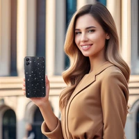 Viedtālruņa apvalks Crystal Glitter Samsung Galaxy A05 sudrabains