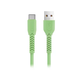 Maxlife MXUC-04 kabelis USB - USB-C 1,0 m 3A zaļš