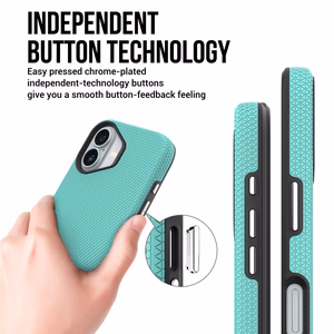 Perfectionists Trīsstūra magiju futrālis iPhone 16 zaļš