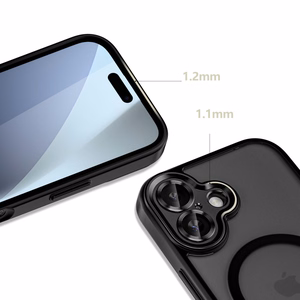 Tech-Protect MagCam MagSafe viedtālruņa apvalks iPhone 17 - matēts melns
