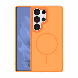 Frame Thin Mag maciņš for Samsung Galaxy S26 Ultra oranžs