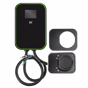 GREEN CELL WALLBOX EV POWERBOX 22KW С РОЗЕТКОЙ И RFID