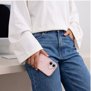 Tech-Protect BasicMag MagSafe maciņš modelim iPhone 17 – matēts rozā
