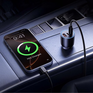 Orico PowerLink 165W USB-A + 2x USB-C auto lādētājs - melns