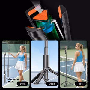 Blavec Selfie Stick Aluminium Fusion P-12 Magsafe Auto pop statīvs + tālvadības pults 1,60 m (SSFP12-MTRAPB160) melns