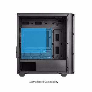 Chieftec Pro Mini AZ-01B-OP datora korpuss, MidiTower, MicroATX, melns
