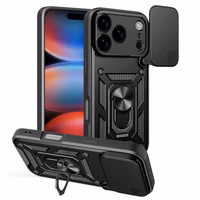 Defender Slide maciņš for iPhone 17 Pro 6,3" melns