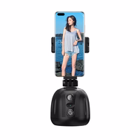 Tālruņa turētājs ar 360° sejas izsekošanu P5 melns