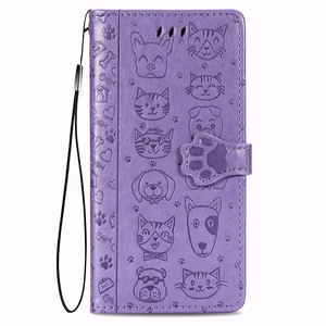 Futrālis Cat-Dog Samsung A546 A54 5G violets