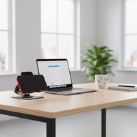 Forcell F-GRIP Fold Stand 2 360 galda turētājs - pelēks