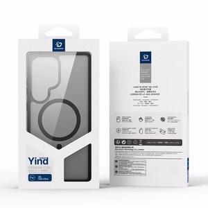 DUX DUCIS viedtālruņa apvalks YIND saderīgs ar MagSafe SAMSUNG S25 Ultra melns