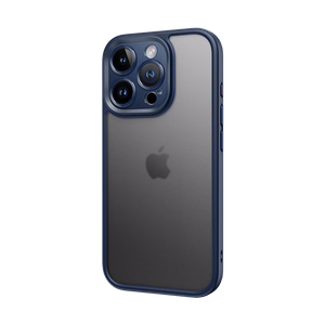 Rock Guard Touch Matte Series viedtālruņa apvalks Iphone 16 Pro Max zils