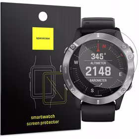 Spacecase Rūdīts stikls SW Glass 2.5D Garmin Fenix 6 / 6 Pro