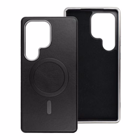 GENTLEMAN MAG COVER Viedtālruņa apvalks ar magnētisko MagSafe SAMSUNG S25 FE melns