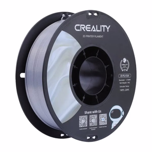 CR-Silk PLA Filaments Creality (Sudraba)