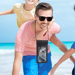 Hoco HX53 Treasure Mobilā telefona ūdensizturīga ādas soma