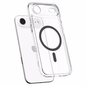 Spigen Ultra Hybrid Magnētiskais viedtālruņa apvalks iPhone 17 Air - Caurspīdīgs pelēks