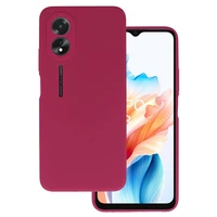 Silicone Lite viedtālruņa apvalks Oppo A38 4G bordo krāsa