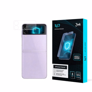 3mk 1UP – tālruņa ekrāna aizsargs modelim Samsung Galaxy Z Flip 3 5G (Front)