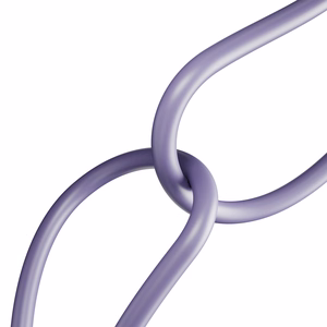 Puro ICON USB-C - USB-C kabelis 1.5m - violets
