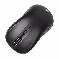iBOX i009W Rosella wireless optical mouse, melns