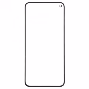 Ārējais ekrāna stikls Pro+, saderīgs ar Google Pixel 5, melns