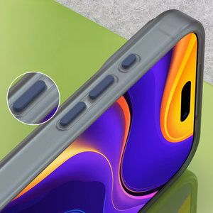 Чехол Magnetic Abrasive для iPhone 17 Pro Max совместимый с MagSafe - матовый синий