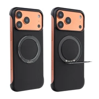 Maciņš EDGE FREE saderīgs ar MagSafe priekš IPHONE 17 Pro Max melns