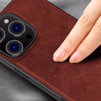 Maciņš X-Level "Earl III Collection" Apple iPhone 16 Pro sarkans